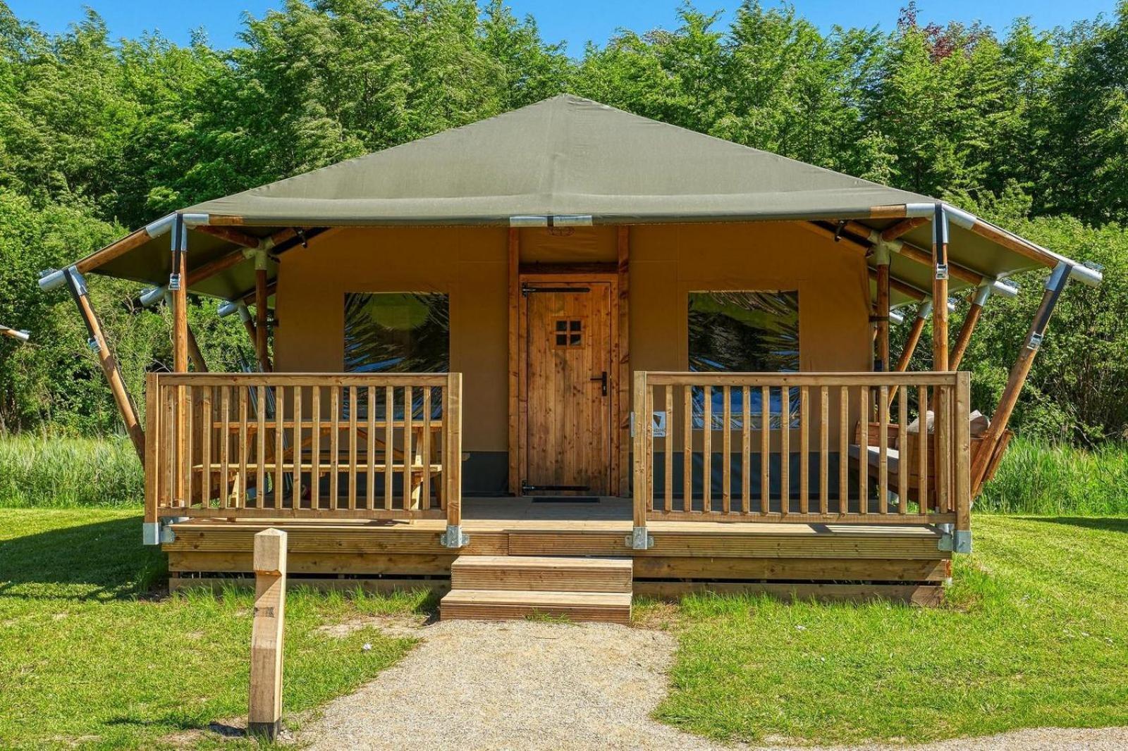 Glamping Lodge With Eco-Wellness Zeewolde Luaran gambar